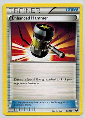 Pokémon, Dark Explorers, Enhanced Hammer - 94/108 - Uncommon
