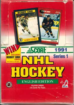 Hel Box 1991-92 Score Serie 1, English Edition