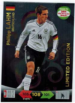 Limited Edition, 2013-14 Adrenalyn Road to the World Cup, Philipp Lahm