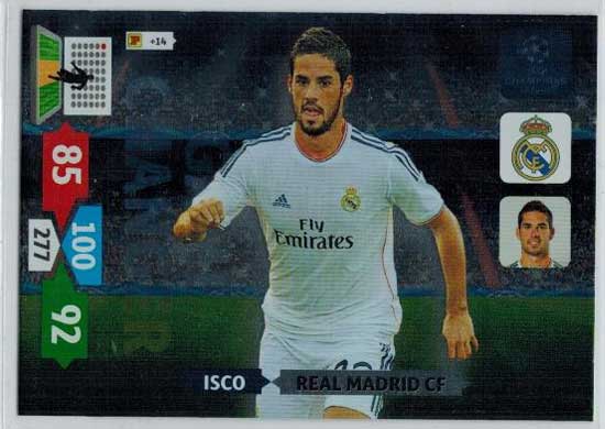Game Changer, 2013-14 Adrenalyn Champions League, Isco