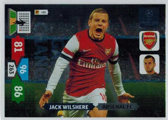 Game Changer, 2013-14 Adrenalyn Champions League, Jack Wilshere
