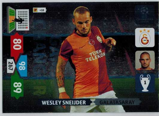 Game Changer, 2013-14 Adrenalyn Champions League, Wesley Sneijder