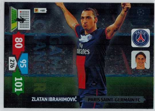 Game Changer, 2013-14 Adrenalyn Champions League, Zlatan Ibrahimovic