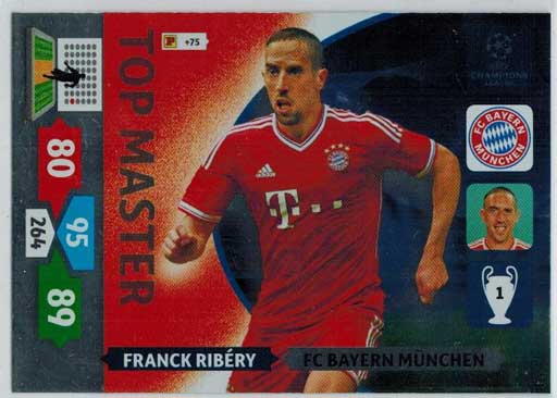 Top Master, 2013-14 Adrenalyn Champions League, Franck Ribery