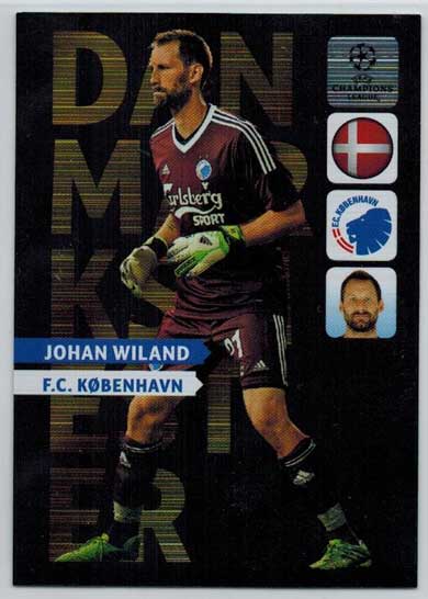 Danmarks Mester, 2013-14 Adrenalyn Champions League, Johan Wiland