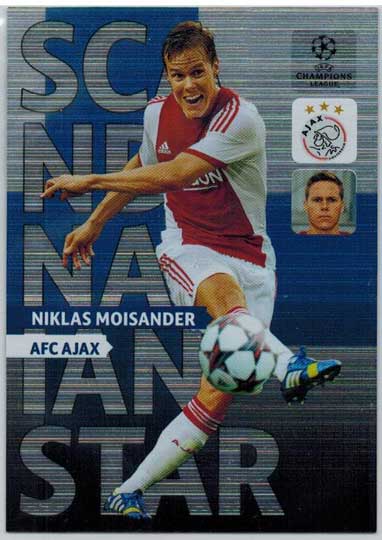 Scandinavian Star, 2013-14 Adrenalyn Champions League, Niklas Moisander