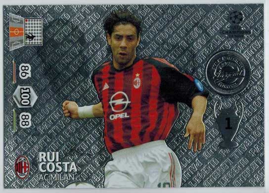 Legend, 2013-14 Adrenalyn Champions League, Rui Costa OBS. Skick