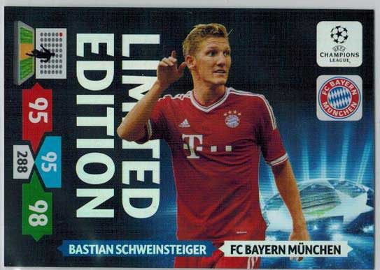 Limited Edition, 2013-14 Adrenalyn Champions League, Bastian Schweinsteiger