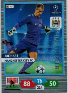 Goal Stopper, 2013-14 Adrenalyn Champions League, Joe Hart