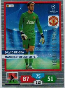 Goal Stopper, 2013-14 Adrenalyn Champions League, David De Gea