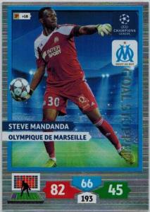 Goal Stopper, 2013-14 Adrenalyn Champions League, Steve Mandanda