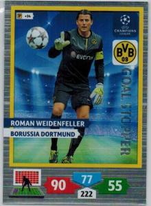 Goal Stopper, 2013-14 Adrenalyn Champions League, Roman Weidenfeller