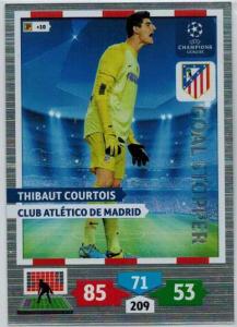 Goal Stopper, 2013-14 Adrenalyn Champions League, Thibaut Courtois