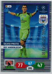 Goal Stopper, 2013-14 Adrenalyn Champions League, Silvio Proto