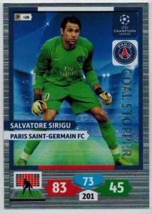 Goal Stopper, 2013-14 Adrenalyn Champions League, Salvatore Sirigu