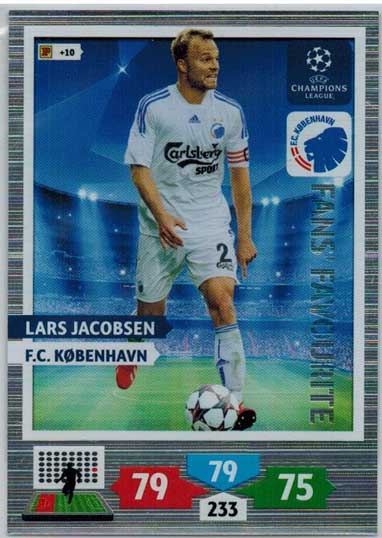 Fans Favourite, 2013-14 Adrenalyn Champions League, Lars Jacobsen