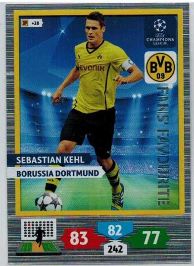 Fans Favourite, 2013-14 Adrenalyn Champions League, Sebastian Kehl