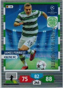 Fans Favourite, 2013-14 Adrenalyn Champions League, James Forrest