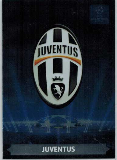 Team Logos, 2013-14 Adrenalyn Champions League, Juventus