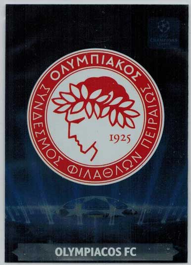 Team Logos, 2013-14 Adrenalyn Champions League, Olympiacos FC