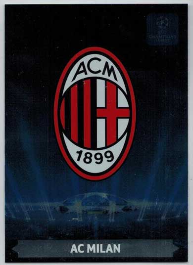 Team Logos, 2013-14 Adrenalyn Champions League, AC Milan