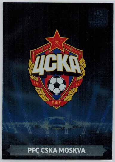 Team Logos, 2013-14 Adrenalyn Champions League, PFC CSKA Moskva