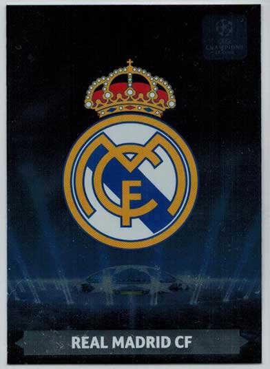 Team Logos, 2013-14 Adrenalyn Champions League, Real Madrid CF