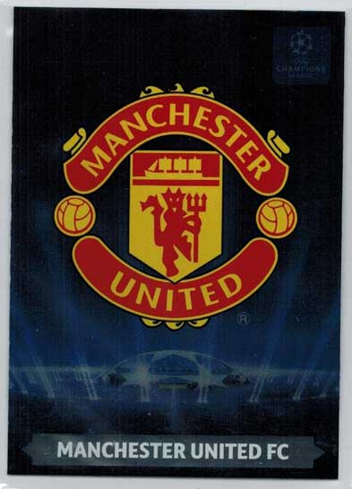 Team Logos, 2013-14 Adrenalyn Champions League, Manchester United 