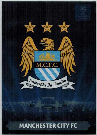 Team Logos, 2013-14 Adrenalyn Champions League, Manchester City FC
