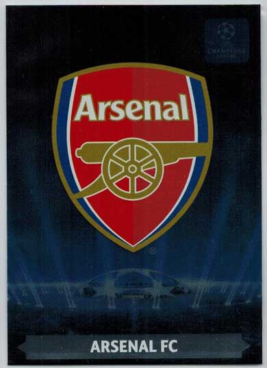 Team Logos, 2013-14 Adrenalyn Champions League, Arsenal FC