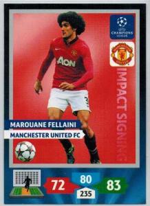 Impacts Signings, 2013-14 Adrenalyn Champions League, Marouane Fellaini