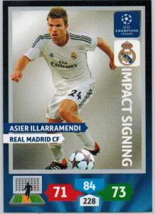 Impacts Signings, 2013-14 Adrenalyn Champions League, Asier Illarramendi