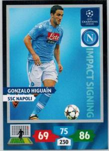 Impacts Signings, 2013-14 Adrenalyn Champions League, Gonzalo Higuain