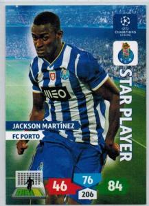 Star Player, 2013-14 Adrenalyn Champions League, Jackson Martinez