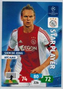 Star Player, 2013-14 Adrenalyn Champions League, Siem De Jong