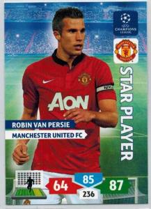 Star Player, 2013-14 Adrenalyn Champions League, Robin Van Persie