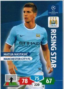 Rising Star, 2013-14 Adrenalyn Champions League, Matija Nastasic