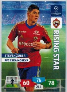 Rising Star, 2013-14 Adrenalyn Champions League, Steven Zuber