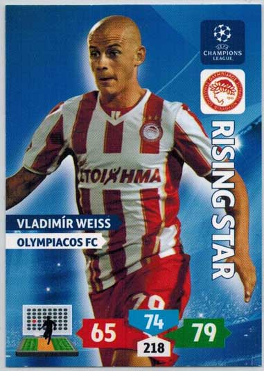 Rising Star, 2013-14 Adrenalyn Champions League, Vladimir Weiss