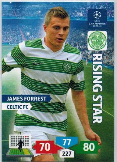 Rising Star, 2013-14 Adrenalyn Champions League, James Forrest