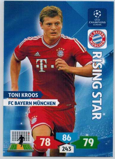 Rising Star, 2013-14 Adrenalyn Champions League, Toni Kroos