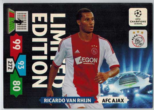 Limited Edition, 2013-14 Adrenalyn Champions League, Ricardo Van Rhijn