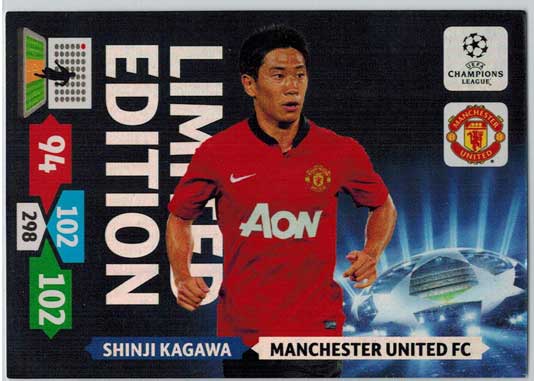 Limited Edition, 2013-14 Adrenalyn Champions League, Shinji Kagawa