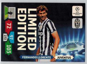 Limited Edition, 2013-14 Adrenalyn Champions League, Fernando Llorente
