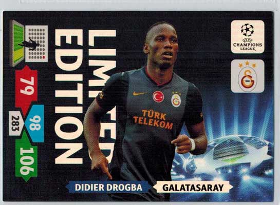 Limited Edition, 2013-14 Adrenalyn Champions League, Didier Drogba