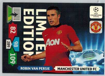 Limited Edition, 2013-14 Adrenalyn Champions League, Robin Van Persie