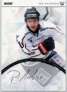 2013-14 SHL s.1 Signatures #12 Pär Arlbrandt Linköpings HC