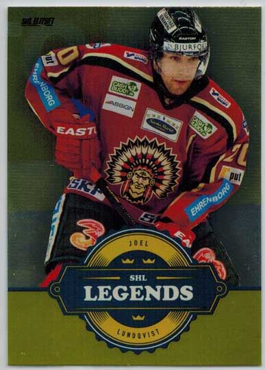 2013-14 SHL s.1 SHL Legends #03 Joel Lundqvist Frölunda Indians