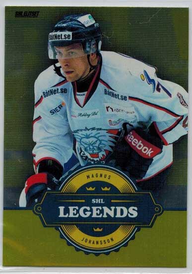 2013-14 SHL s.1 SHL Legends #07 Magnus Johansson Linköpings HC