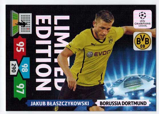Limited Edition, 2013-14 Adrenalyn Champions League, Jakub Blaszczykowski
